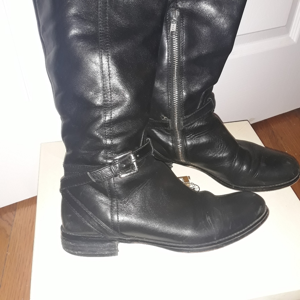 Coach riding boots